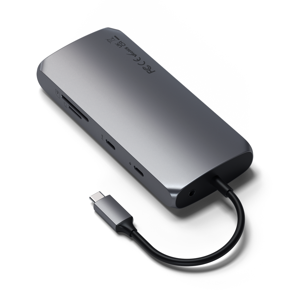 Adaptador Satechi Multi Portas MX USB-C - Cinza Espacial