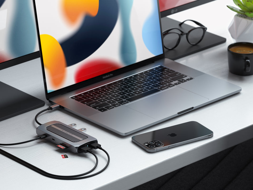 Adaptador Satechi Multi Portas MX USB-C - Cinza Espacial