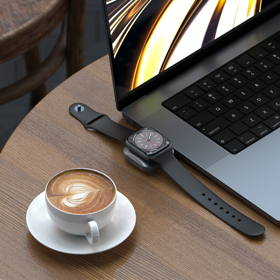 Dock De Carregamento USB-C Sem Fio Para Apple Watch