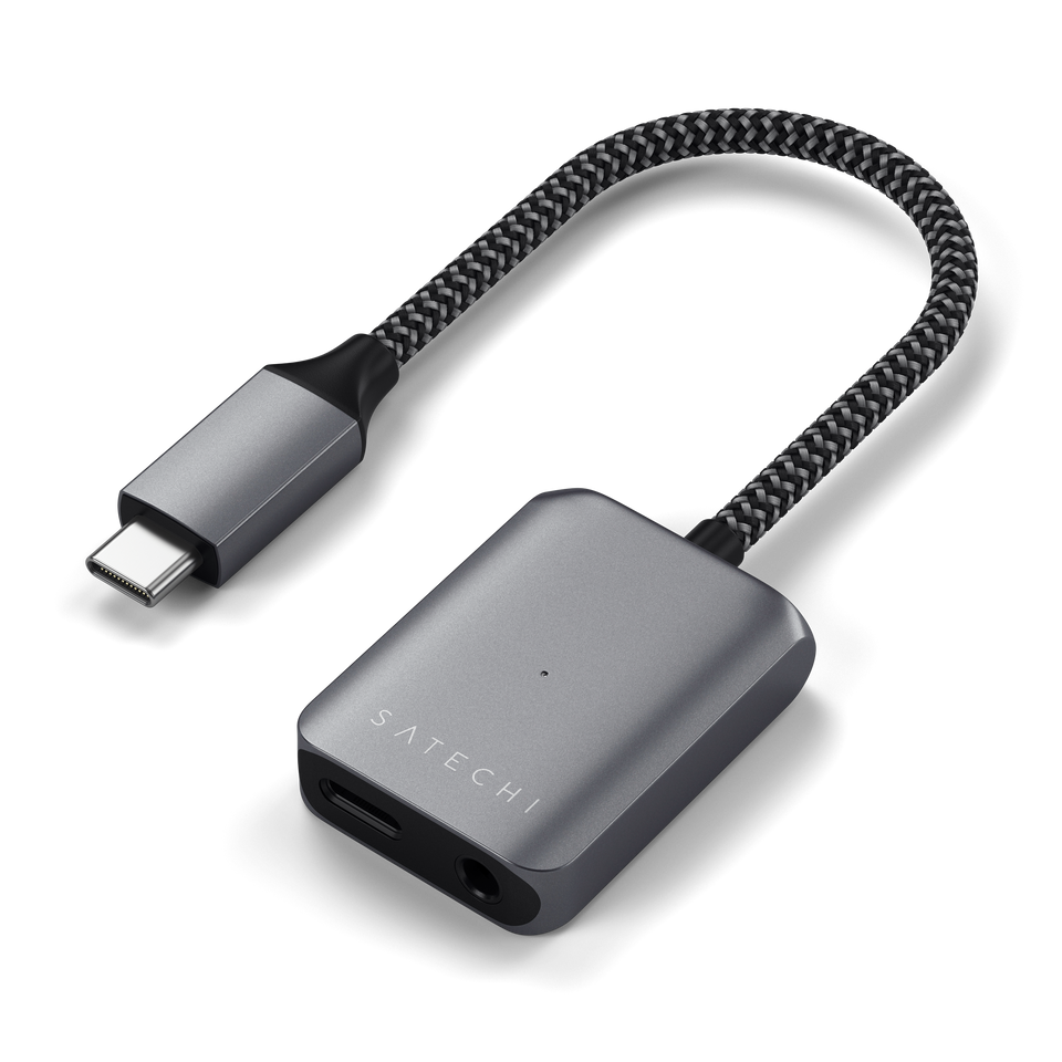 Adaptador Satechi de Áudio USB-C PD