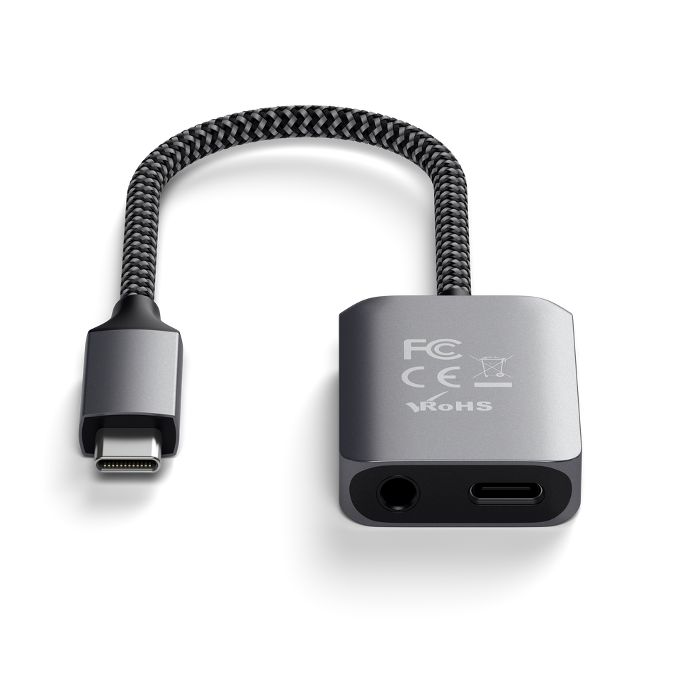 Adaptador Satechi de Áudio USB-C PD