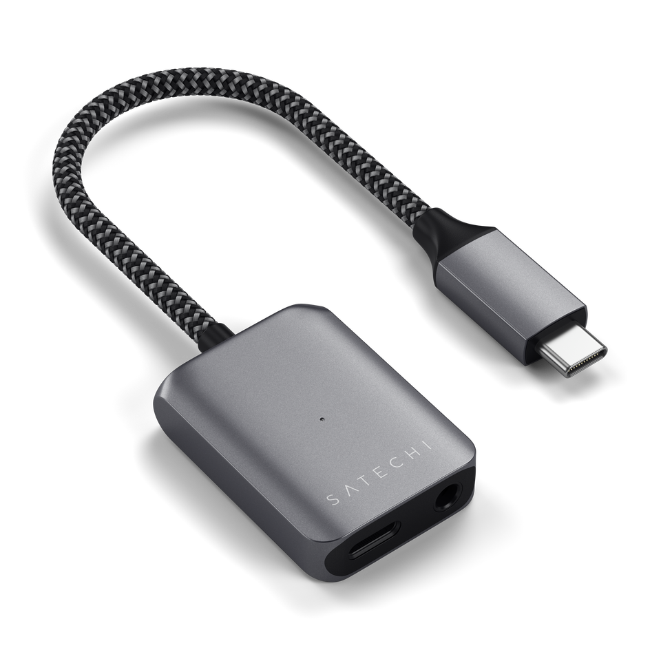 Adaptador Satechi de Áudio USB-C PD