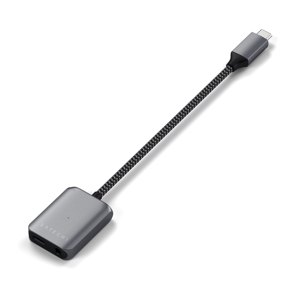 Adaptador Satechi de Áudio USB-C PD