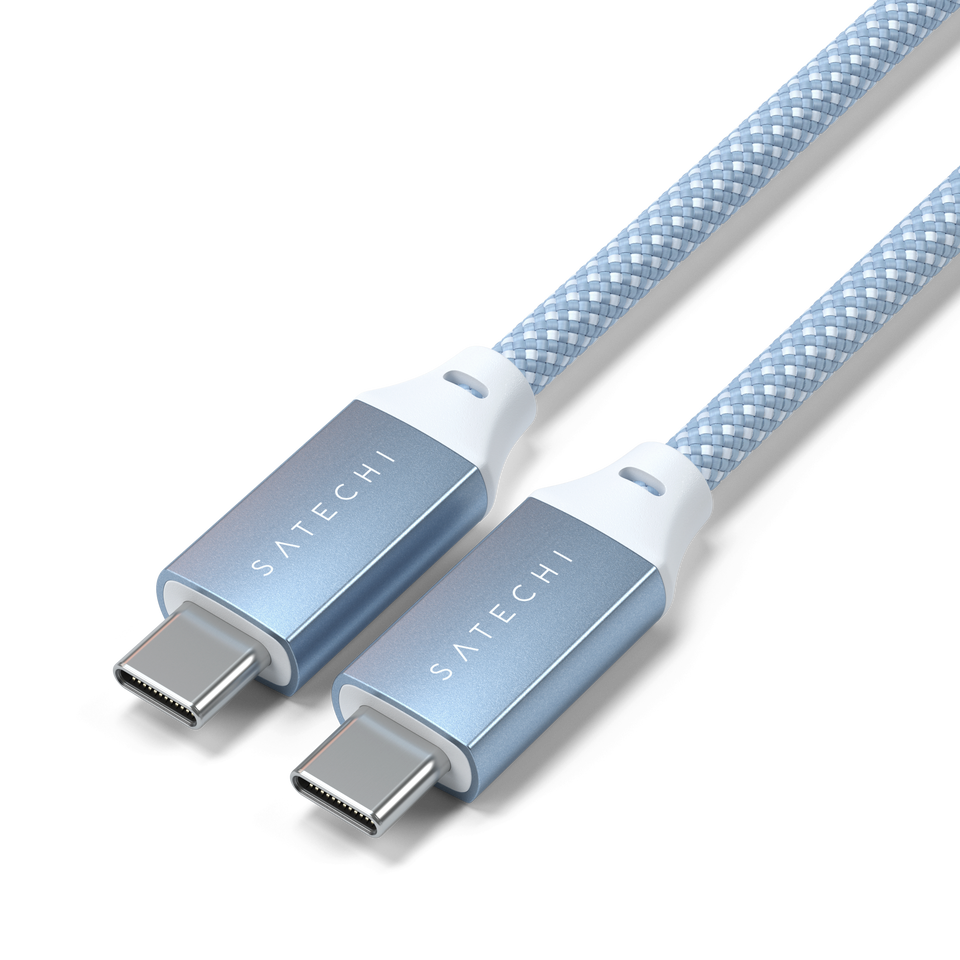 Cabo Satechi USB-C Para USB-C - 2 Metros - Azul