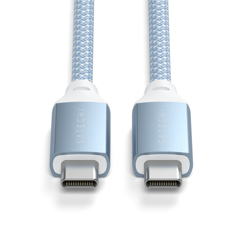 Cabo Satechi USB-C Para USB-C - 2 Metros - Azul