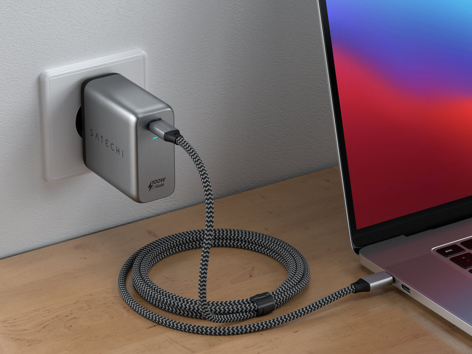 Carregador Satechi De Parede PD USB-C de 100w