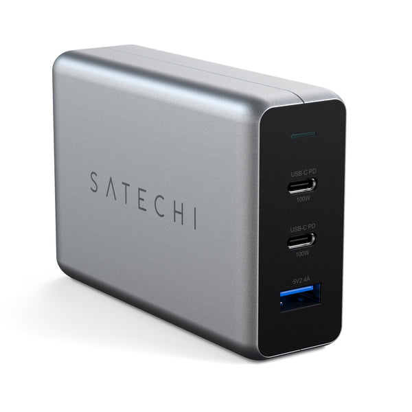 Carregador Satechi Gan Compacto PD USB-C de 100w