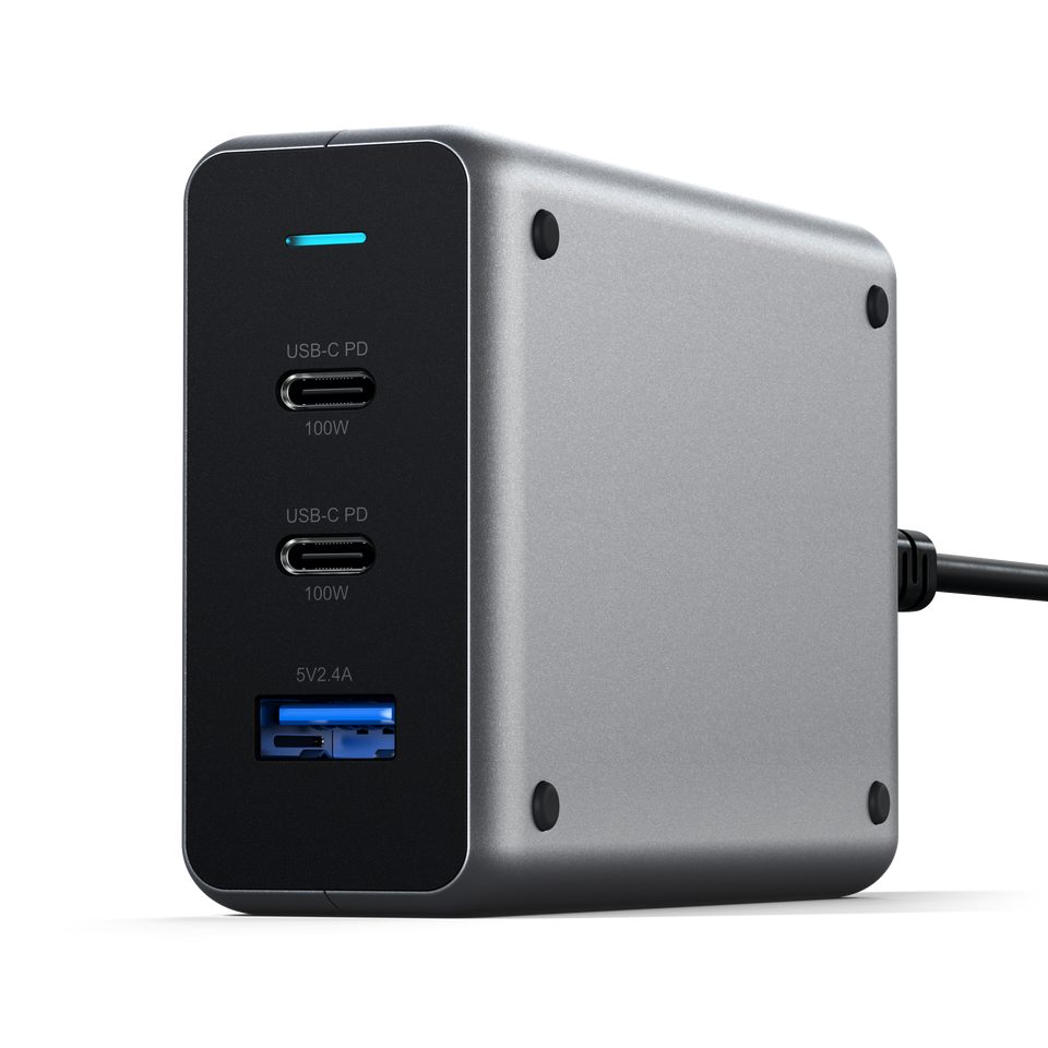 Carregador Satechi Gan Compacto PD USB-C de 100w