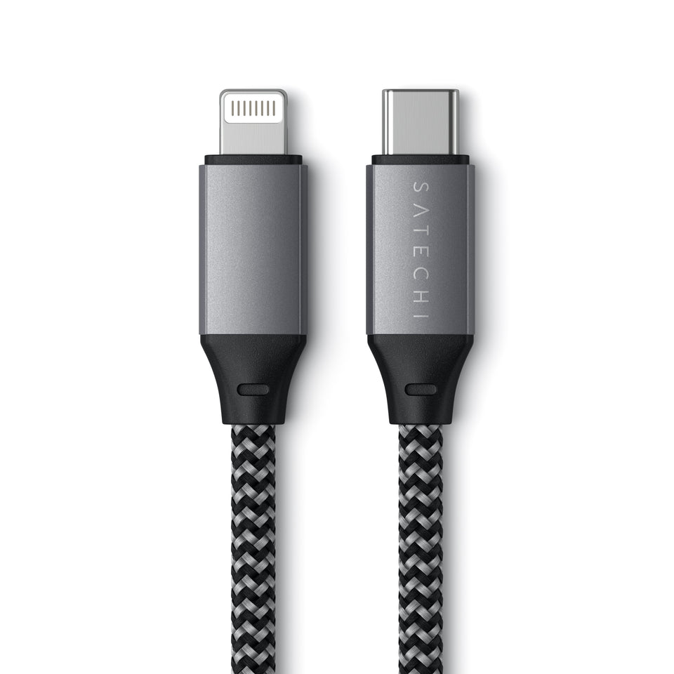 Cabo Satechi USB-C Para Lightning - 25 Centímetros