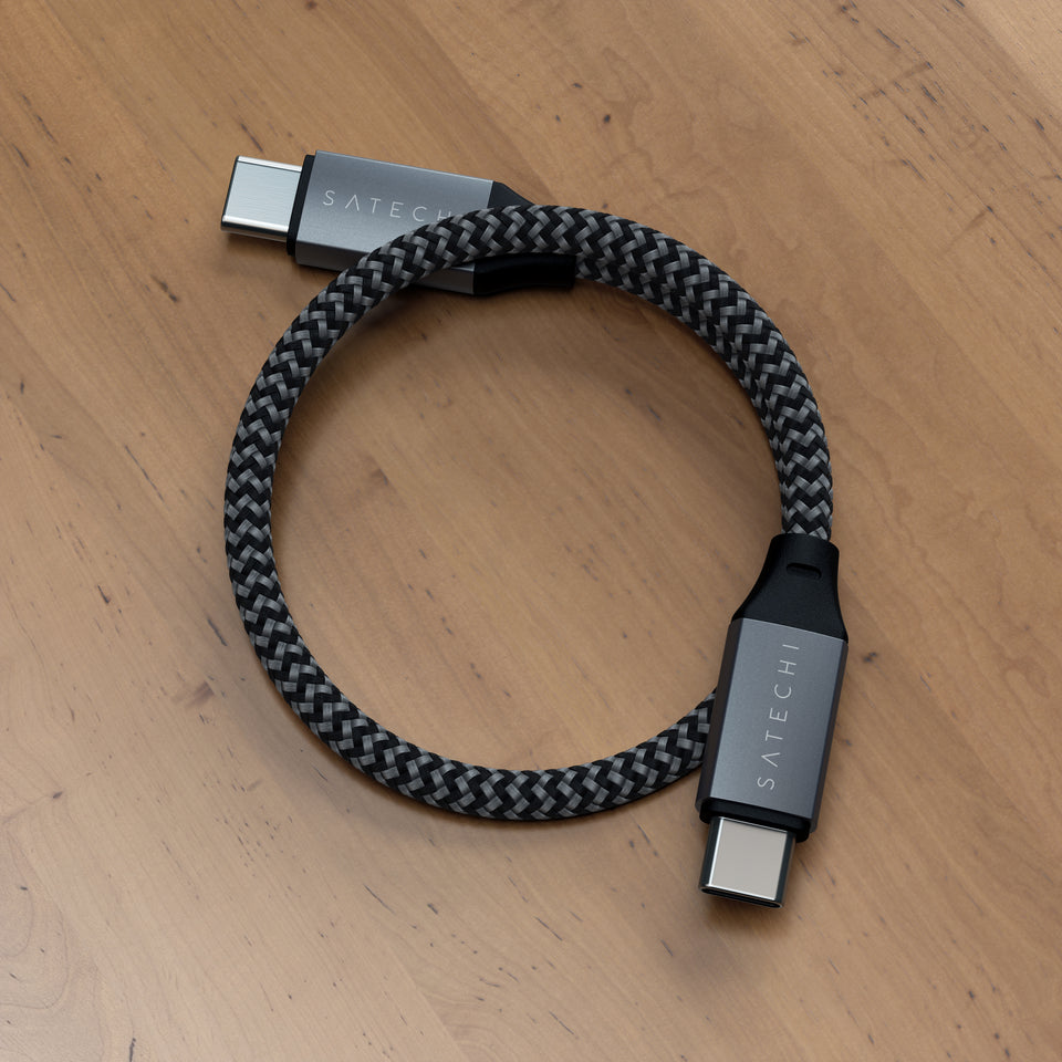 Cabo Satechi USB-C Para USB-C - 25 Centímetros