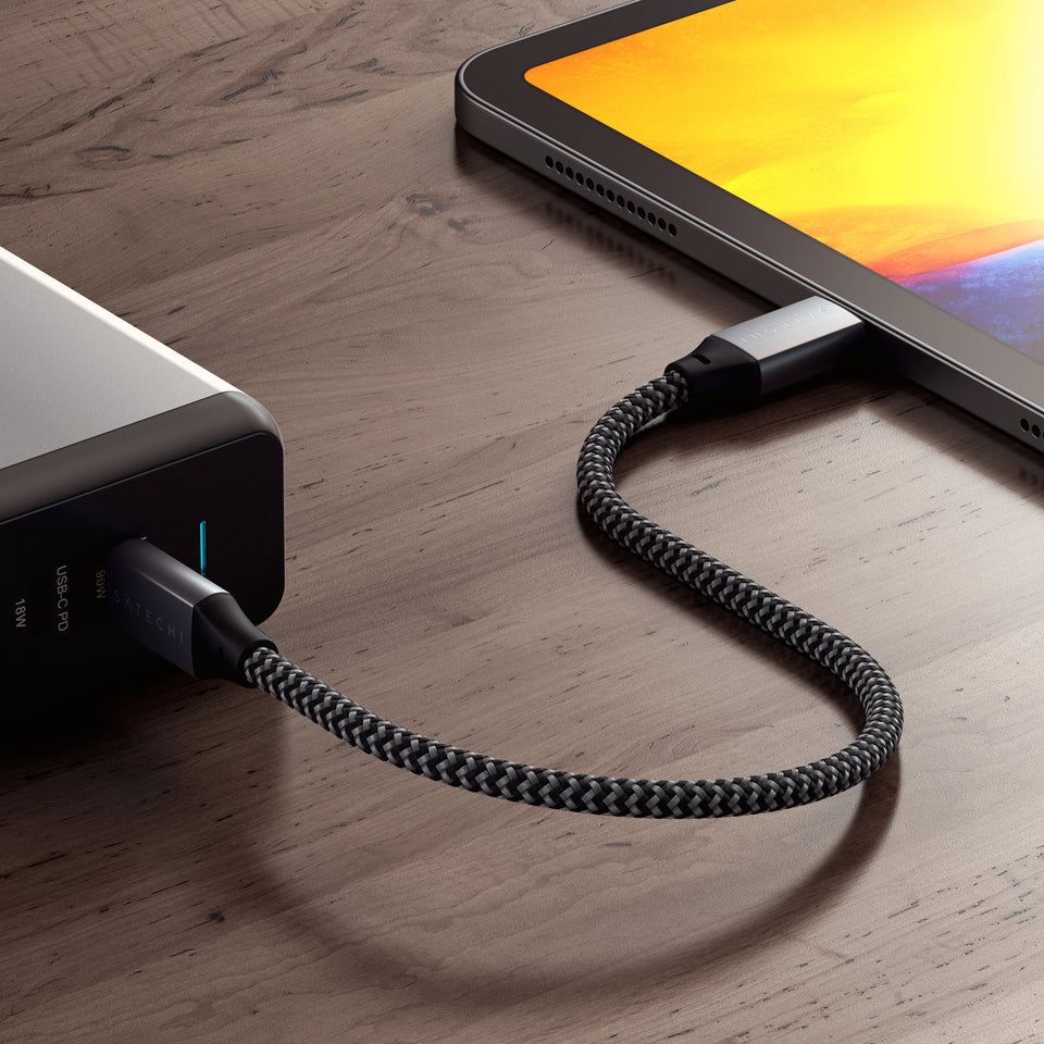 Cabo Satechi USB-C Para USB-C - 25 Centímetros