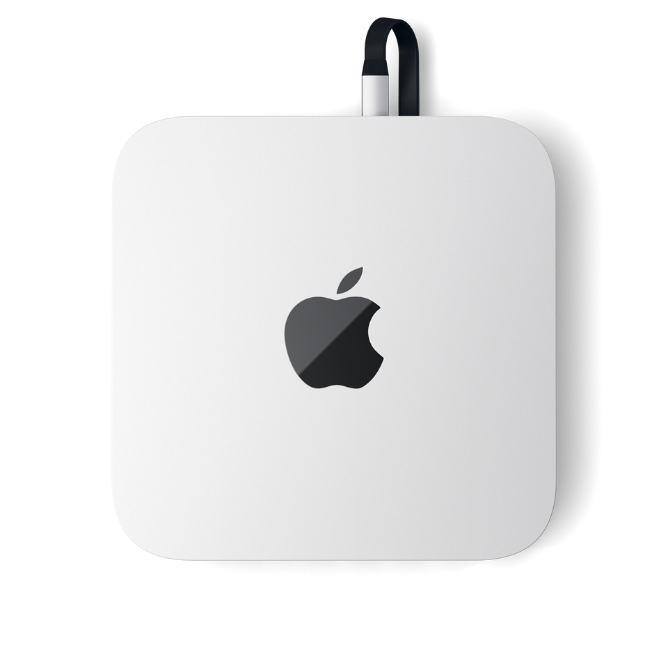 Suporte e Hub Satechi USB-C para Mac Mini - Prata