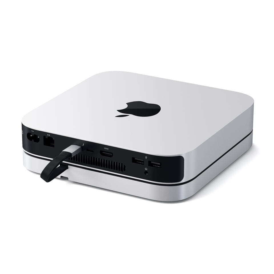 Suporte e Hub Satechi Para Mac Mini Com Gabinete SSD