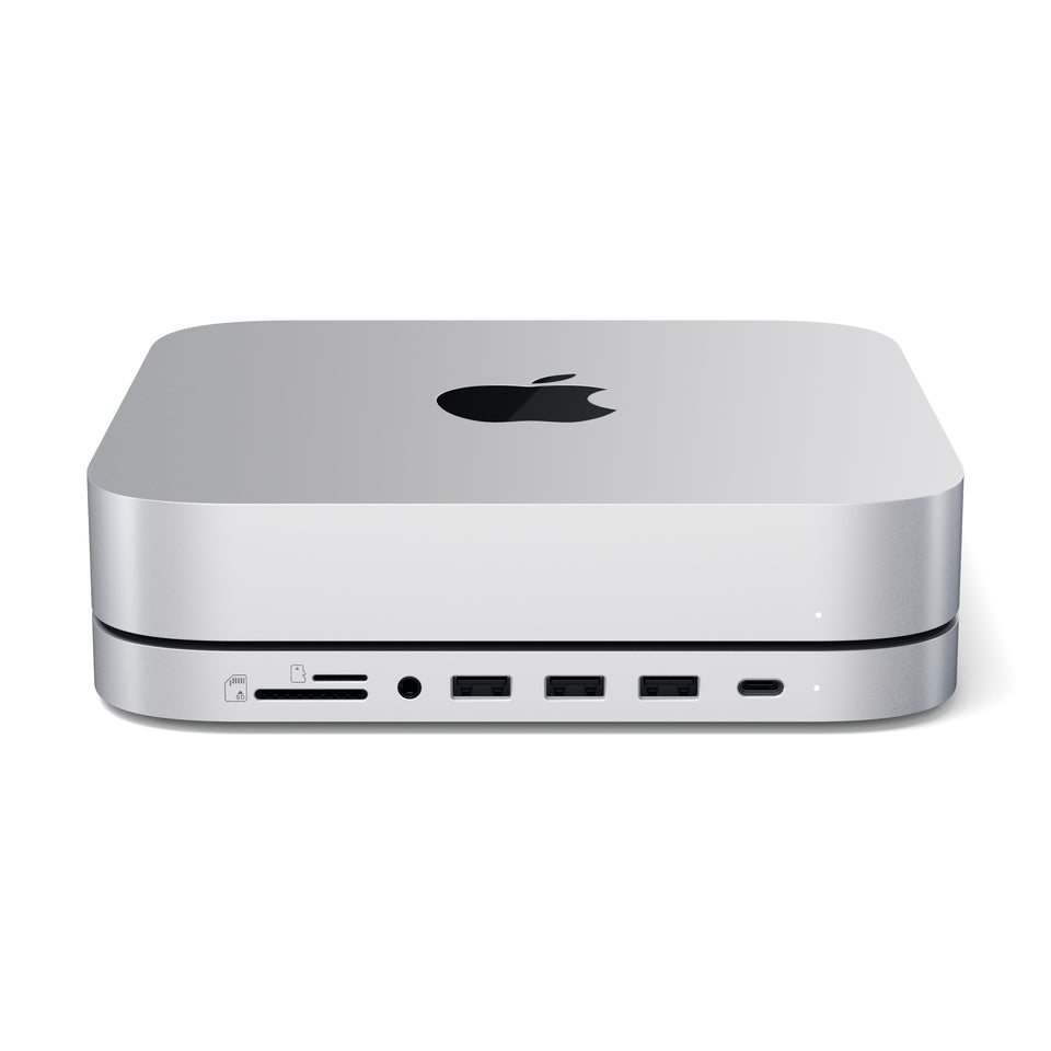 Suporte e Hub Satechi Para Mac Mini Com Gabinete SSD