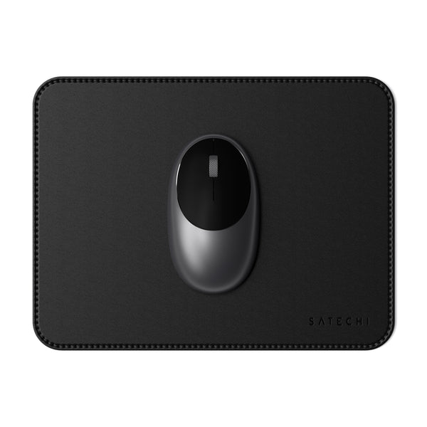 Mouse Pad Satechi Em Couro Ecológico - Preto