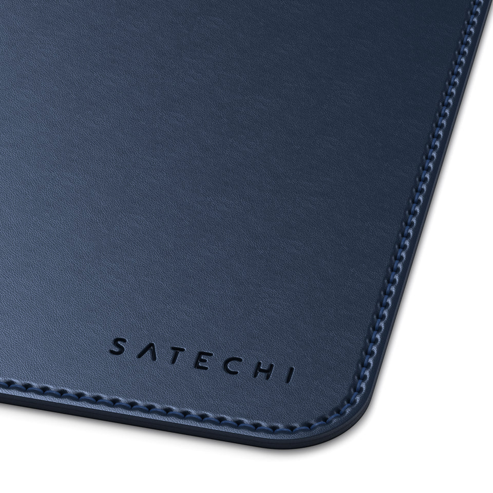 Mouse Pad Satechi Em Couro Ecológico - Azul