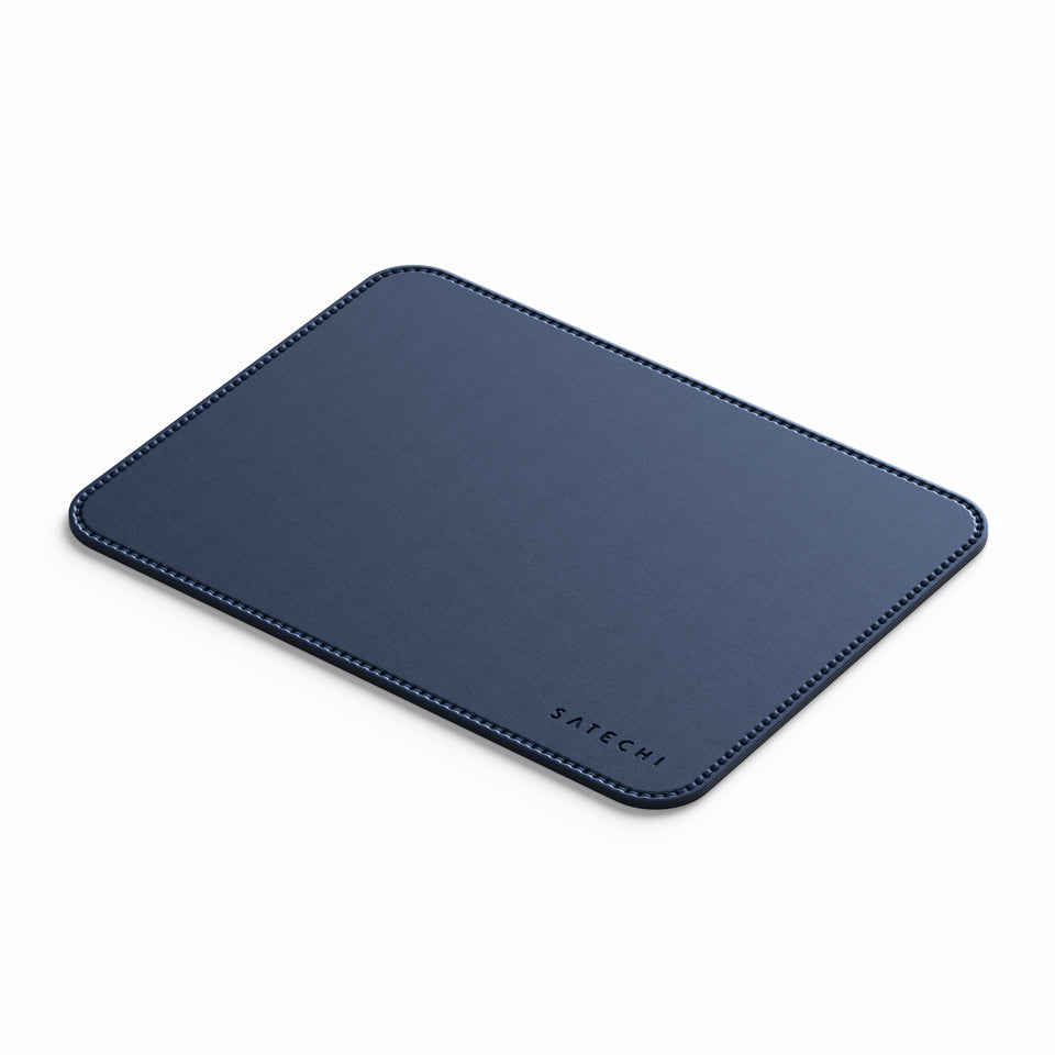 Mouse Pad Satechi Em Couro Ecológico - Azul