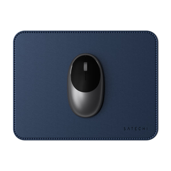 Mouse Pad Satechi Em Couro Ecológico - Azul