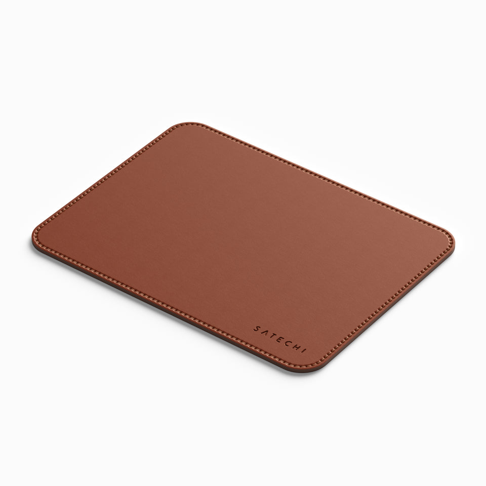 Mouse Pad Satechi Em Couro Ecológico - Marrom