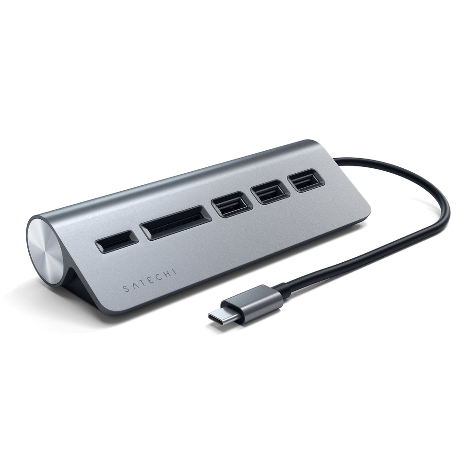 Adaptador e HUB Satechi USB-C para Desktop - Cinza Espacial