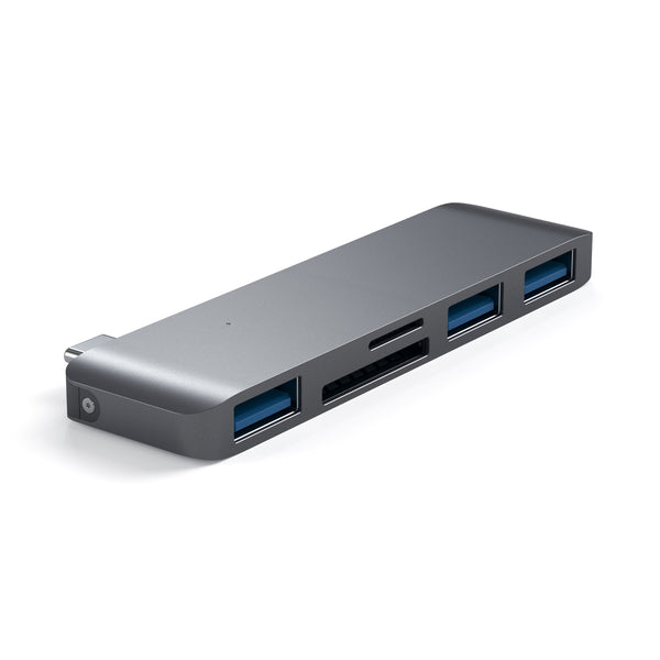 Adaptador e HUB Satechi 3 em 1 USB-C 3.0 - Cinza Espacial