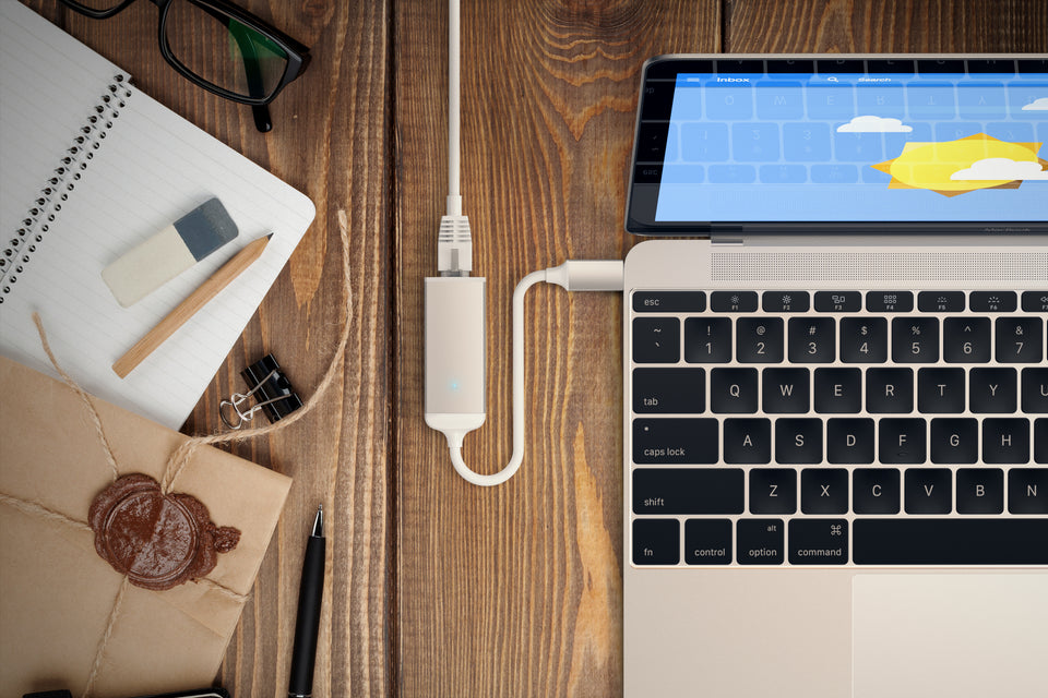 Adaptador Satechi USB-C Para Ethernet Gigabit