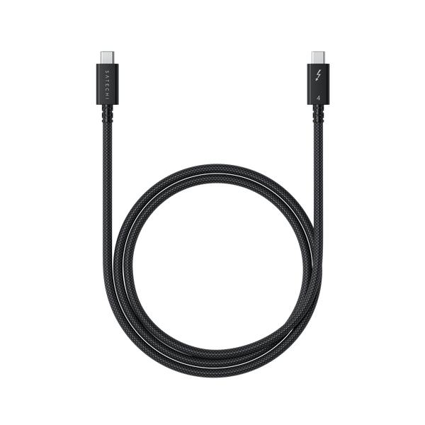 Cabo Satechi USB-C Para USB-C Thunderbolt 4 Pro - 1 Metro - Preto