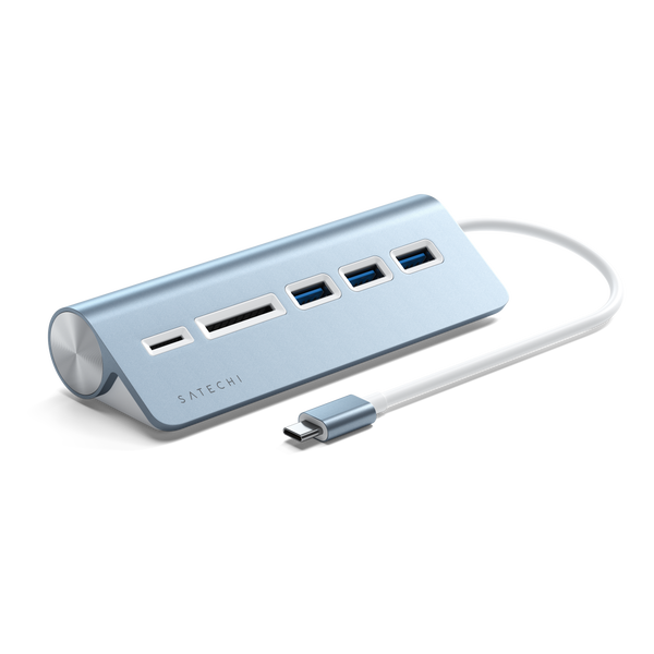 Adaptador e HUB Satechi USB-C para Desktop - Azul