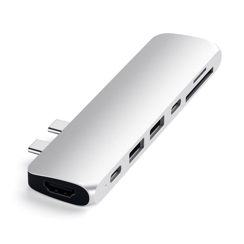 Adaptador Satechi USB-C Pro Hub HDMI 4K - Prata