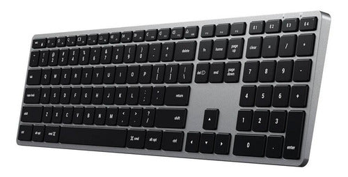 Teclado Satechi Retroiluminado Bluetooth Slim X3 - US - Cinza Espacial