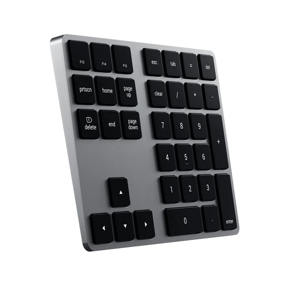 Teclado Satechi Numérico Estendido Bluetooth - Cinza Espacial