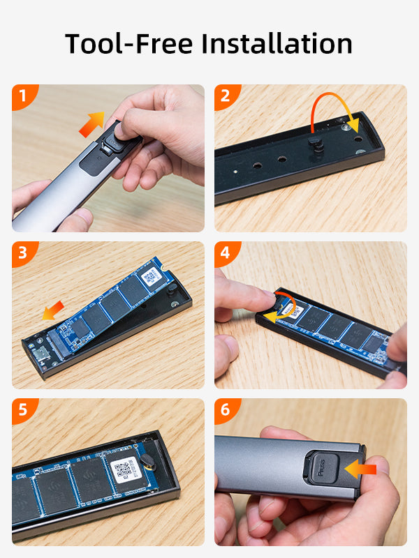 Adaptador Cabletime USB-C - SSD