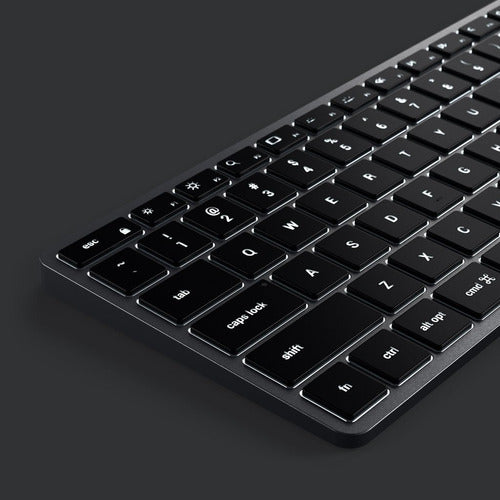 Teclado Satechi Retroiluminado Bluetooth Slim X2 - US - Cinza Espacial