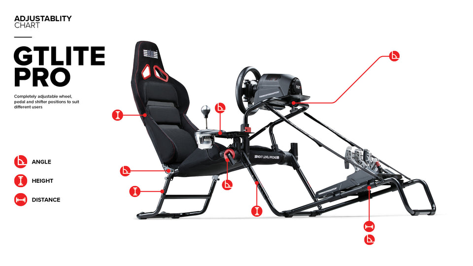 Cockpit Next Level Racing Simulador Dobrável GT Lite Pro