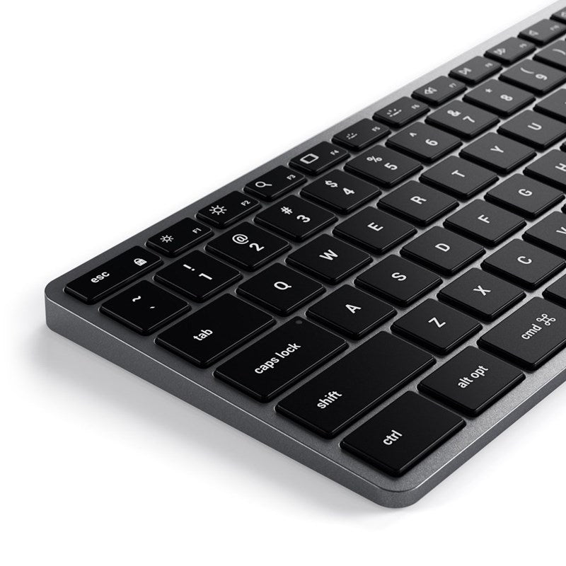 Teclado Satechi Retroiluminado Slim W3 Com Fio - US - Cinza Espacial