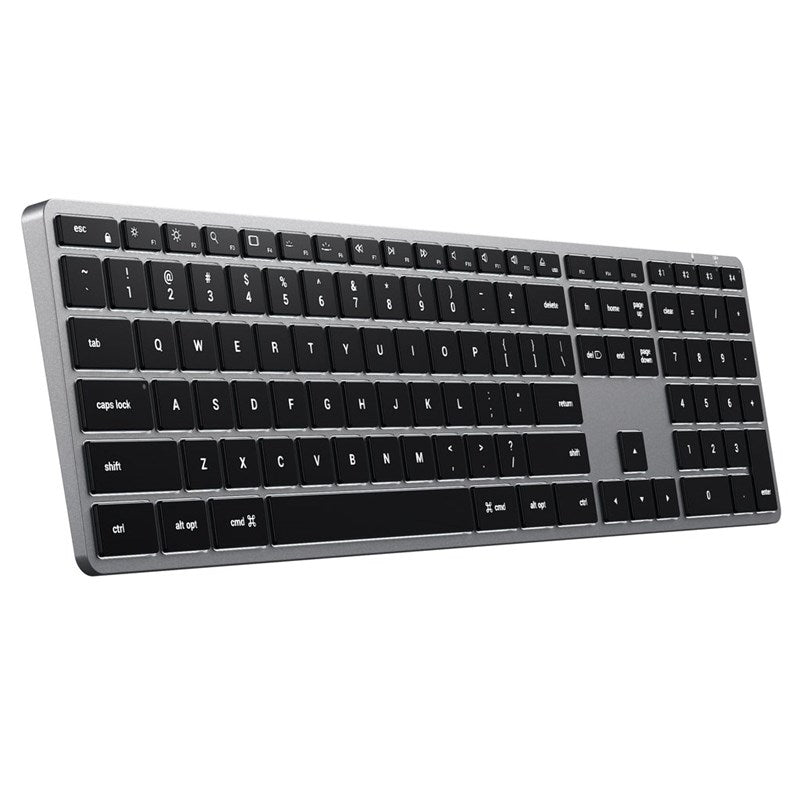 Teclado Satechi Retroiluminado Bluetooth Slim X3 - US - Cinza Espacial