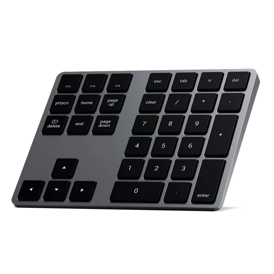 Teclado Satechi Numérico Estendido Bluetooth - Cinza Espacial