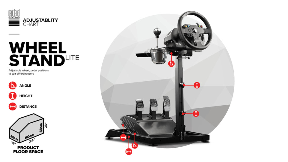 Cockpit Next Level Racing Simulador Suporte Para Volante Lite