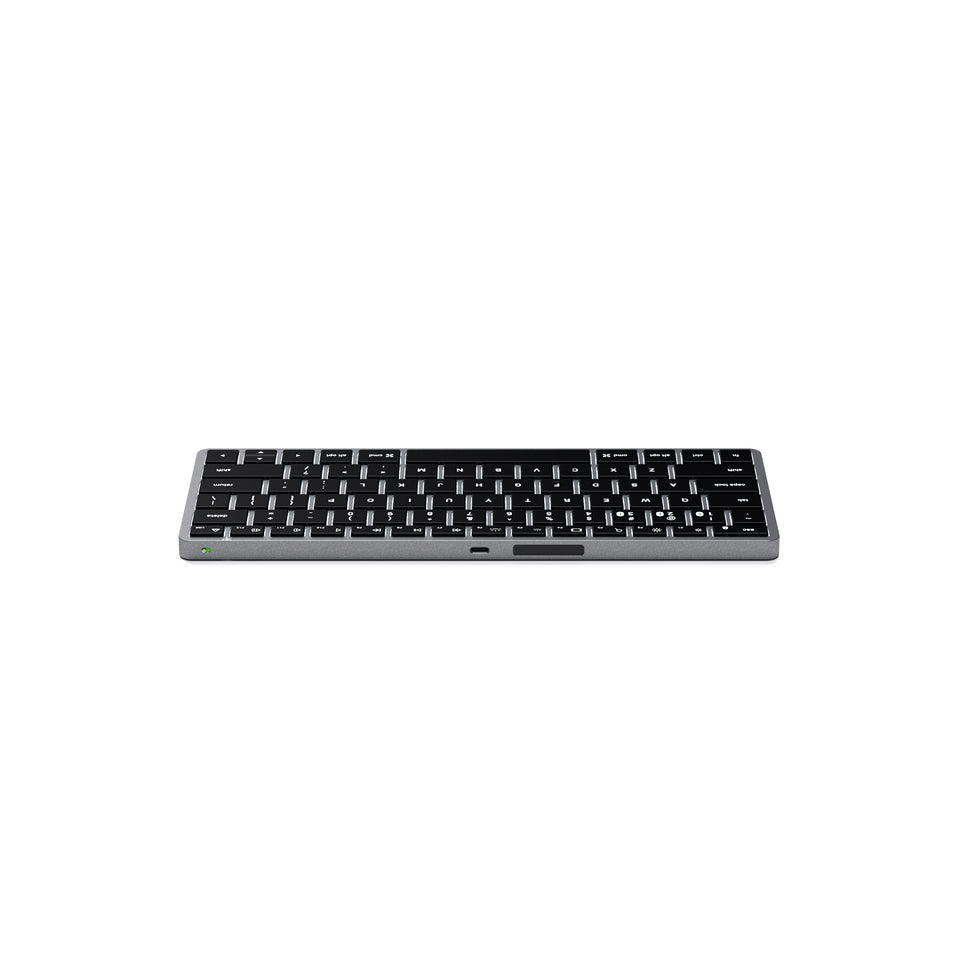 Teclado Satechi Retroiluminado Bluetooth Slim X1 - US - Cinza Espacial