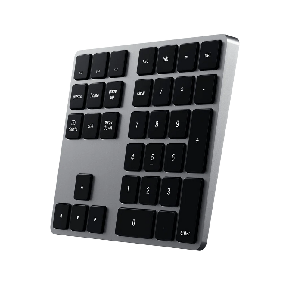 Teclado Satechi Numérico Estendido Bluetooth - Cinza Espacial