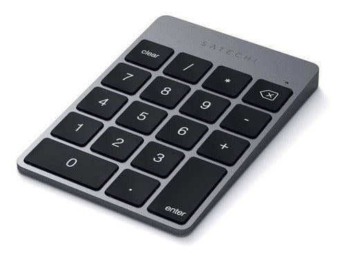 Teclado Satechi Numérico Bluetooth Recarregável - Cinza Espacial