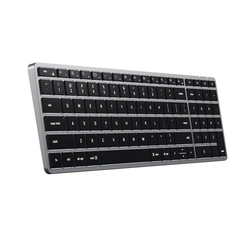 Teclado Satechi Retroiluminado Bluetooth Slim X2 - US - Cinza Espacial